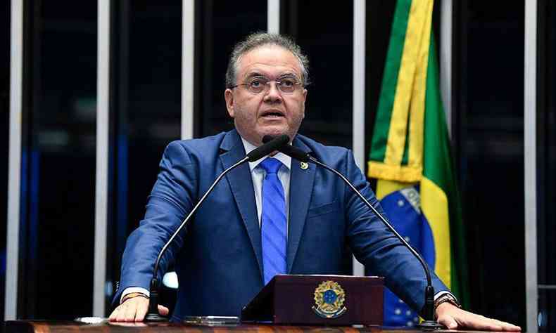 Senador Roberto Rocha (PTB-MA), relator da MP do Auxlio Brasil 