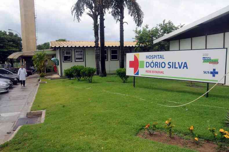 Hospital Drio Silva, instalado no municpio de Serra, no Esprito Santo, foi um das unidades invadidas por apoiadores do presidente, no caso, um grupo de cinco deputados do estado