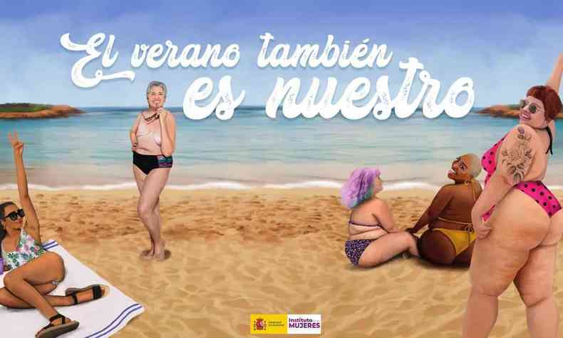 foto da campanha do verão feita pelo governo espanhol em 2022