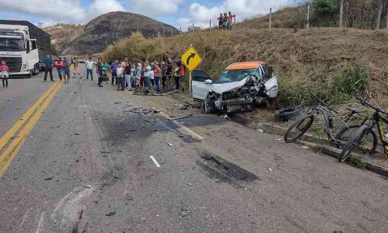 Grave acidente na MG-418 em Tefilo Otoni 