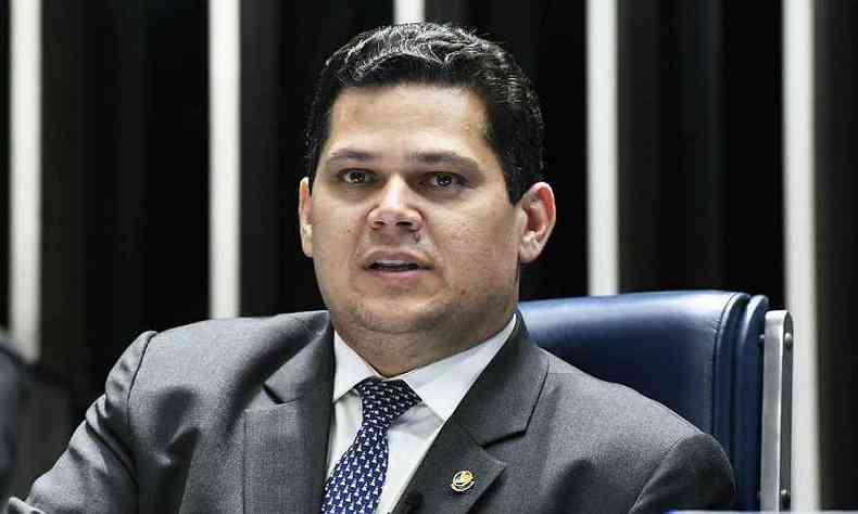 Davi Alcolumbre vem se recusando a atender pedidos feitos pela Lei de Acesso  Informao(foto: Marcos Oliveira/Agncia Senado)