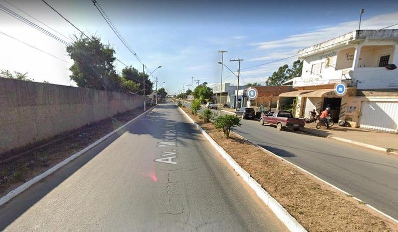 Avenida em que ocorreu o acidente, com v�tima fatal, em S�o Francisco