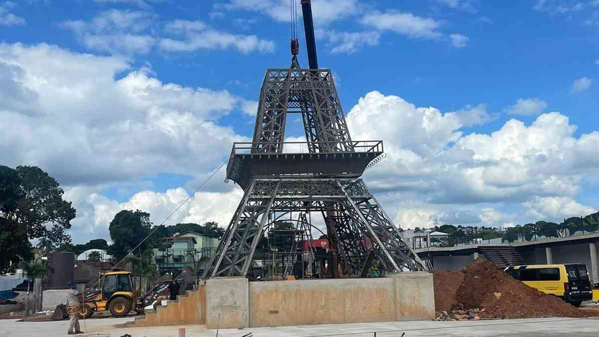 Lagoa Santa aura une réplique de la tour Eiffel de 30 mètres de haut – Gerais