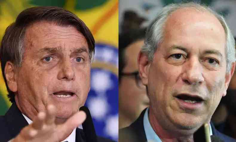 Bolsonaro e Ciro lado a lado