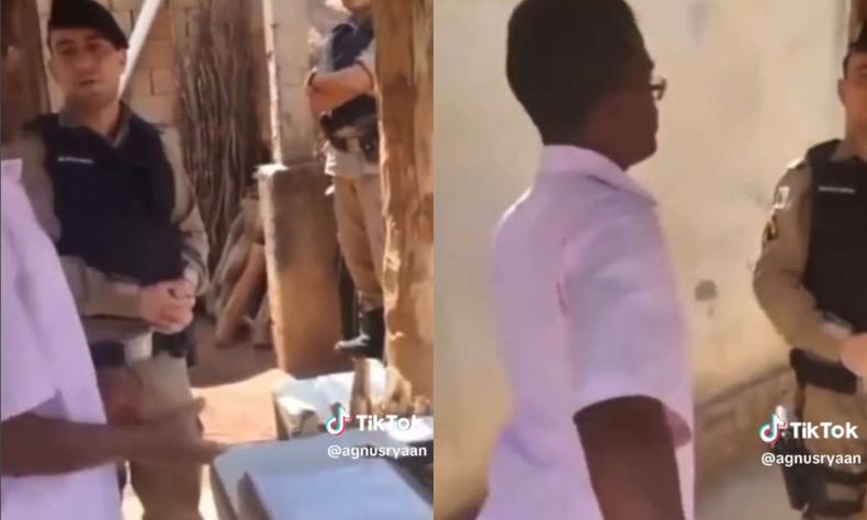 pastor tenta enrolar o policial