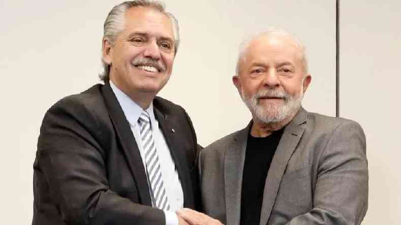 Lula recebeu o presidente da Argetina, Alberto Fernandez, em So Paulo pouco aps sua vitria