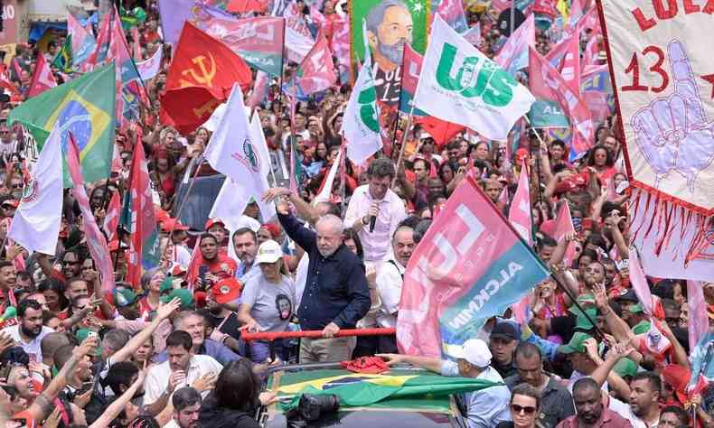 Lula em Ribeiro das Neves