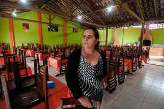 Antes lotado, restaurante de Maria Silva s funciona no fim de semana(foto: Beto Magalhes/EM/D.A Press - 2013 6/10/13)