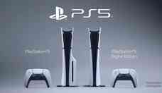 Sony anuncia novo modelo de PS5 com tamanho 30% menor