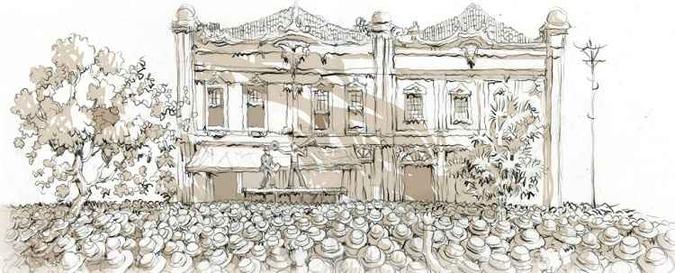 Mais de 3 mil pessoas se reuniram em frente à redação do EM para saber o placar da esteria no Uruguai(foto: Arte: Lelis) Mais de 3 mil pessoas se reuniram em frente à redação do EM para saber o placar da esteria no Uruguai(foto: Arte: Lelis)