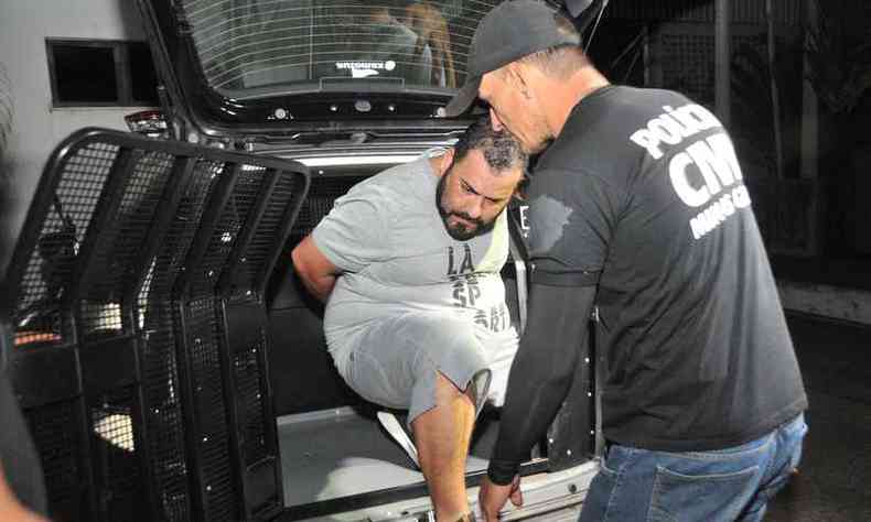 Polcia prendeu o suspeito em Salvador, onde ele viva vida de luxo (foto: Ramon Lisboa/EM/D.A Press)