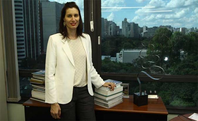 Suzana Fagundes, da ArcelorMittal Brasil, observa que rigor do pas  maior no controle da jornada de quem faz home office e horas extras (foto: Rodrigo Clemente/EM/D.A Press)