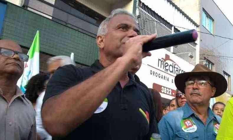  O candidato com mais intenes de voto  o atual prefeito Nardyello Rocha (Cidadania), com 23,54%(foto: Reproduo/Facebook)