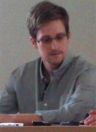 Snowden fez a primeira declara��o p�blica na sexta-feira passada(foto: REUTERS/Human Rights Watch/Handout )