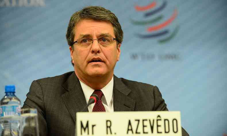 Roberto Azevdo disse que foi deciso pessoal deixar o cargo na OMC(foto: Wikipedia)