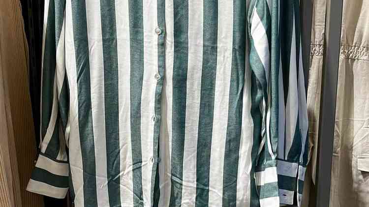 Pijama foi visto por clientes como semelhante ao usado em campos de concentrao nazistas