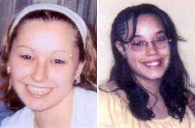 Amanda Berry e Georgina DeJesus, duas das vtimas encontradas em Cleveland(foto: FBI / AFP)