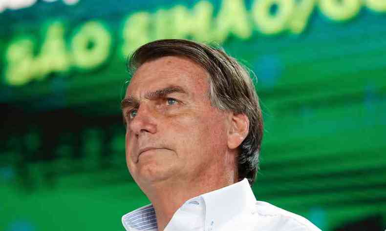 Jair Bolsonaro (sem partido) pode responder a processo de calnia contra Flvio Dino (PCdoB)(foto: Alan Santos/PR)