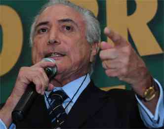 Vice-presidente Michel Temer(foto: Euler Junior/EM/D.A Press)