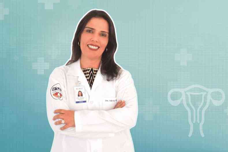 Dra. Mrcia Mendona Carneiro, ginecologista do corpo clnico do Biocor Instituto.(foto: Divulgao/Biocor)