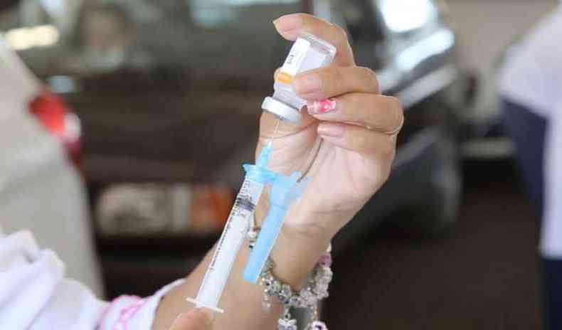 Araguari j aplicou 48,8 mil primeiras doses de vacinas contra a COVID-19(foto: Divulgao/Prefeitura de Araguari)