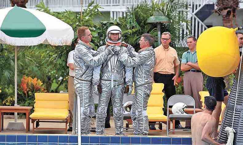 Seriado mostra a preparao de astronautas que participaram do Projeto Mercury(foto: DISNEY /DIVULGAO)