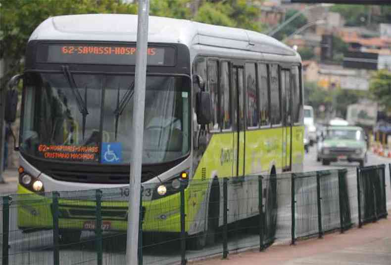 Linha 62 liga a Estao Venda Nova  rea hospitalar e Savassi(foto: Leandro Couri/EM/DA Press)