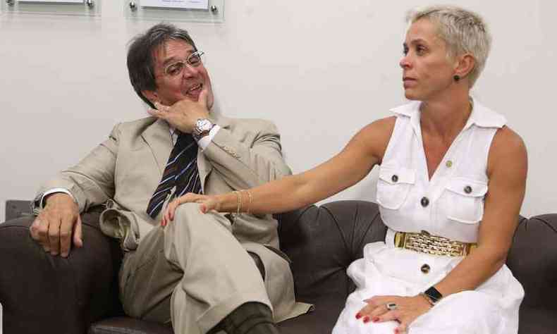Roberto Jefferson e a filha dele, a deputada federal Cristiane Brasil, esto entre os denunciados pelo Ministrio Pblico Federal (foto: Andr Dusek/Estado Contedo)
