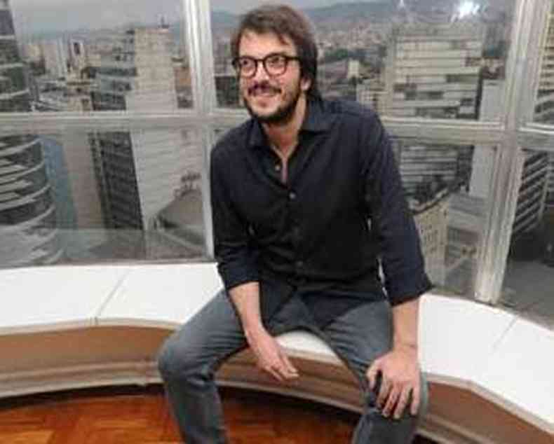 O produtor Rodrigo Teixeira, em Belo Horizonte, em setembro passado, quando anunciou longa em parceria com a Filmes de Plstico (foto: Juarez Rodrigues/EM/D.A Press)