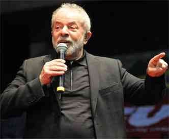 Ex-presidente Luiz Incio Lula da Silva(foto: Marcos Vieira/EM/D.A Press )