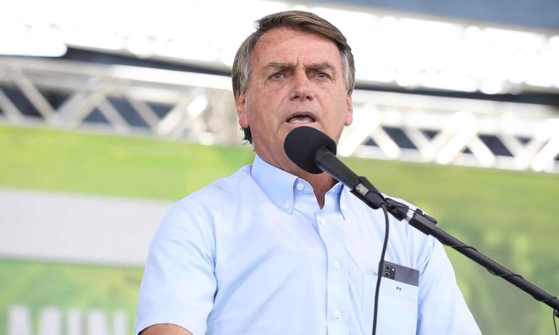 O presidente Jair Bolsonaro