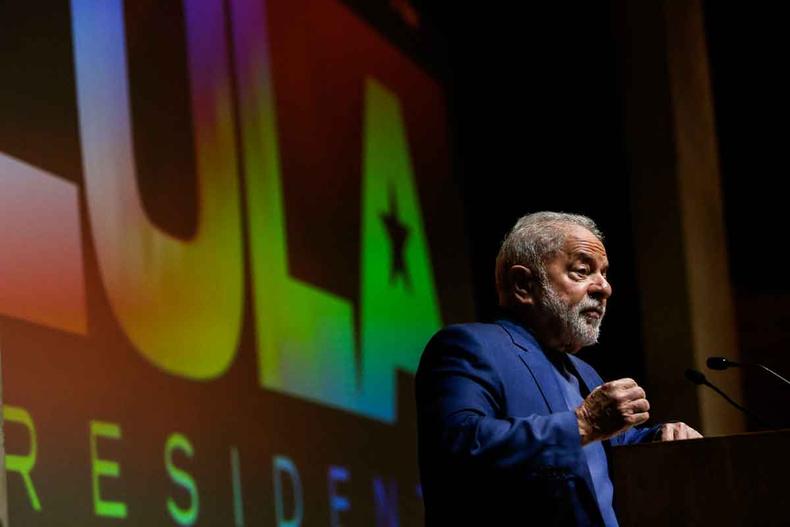 O presidente Luiz Incio Lula da Silva