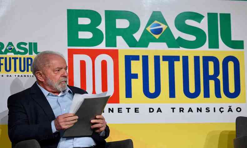 Imagem mostra presidente eleito Lula