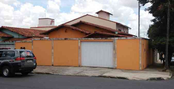 Casa Rua Ramalho Ortigo que foi alvo de invaso e tentativa de roubo(foto: Paulo Filgueiras/EM DA Press)