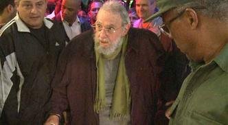 Foto tirada em janeiro deste ano, primeira apari��o p�blica de Fidel em 9 meses(foto: Cuba Debate/AFP)