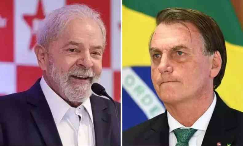 Lus Incio Lula da Silva (PT) e Jair Bolsonaro (PL)