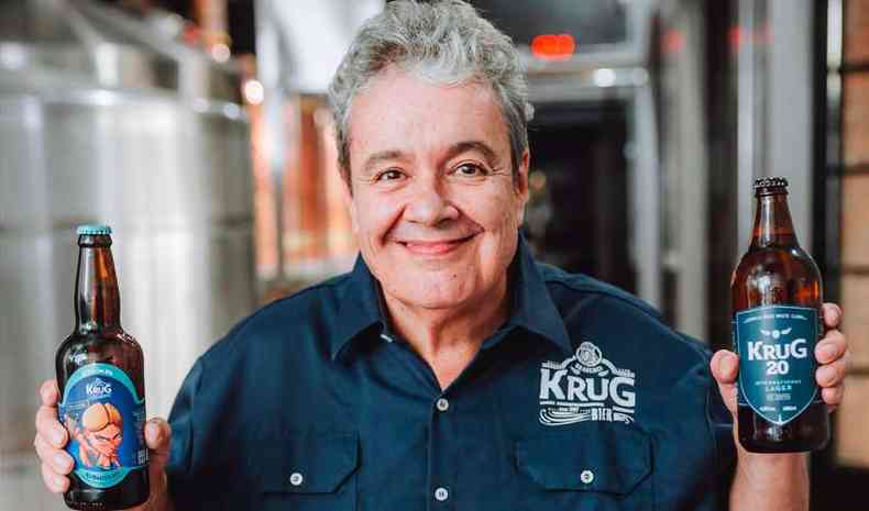Mestre cervejeiro da Krug Bier, Alfredo Figueiredo
