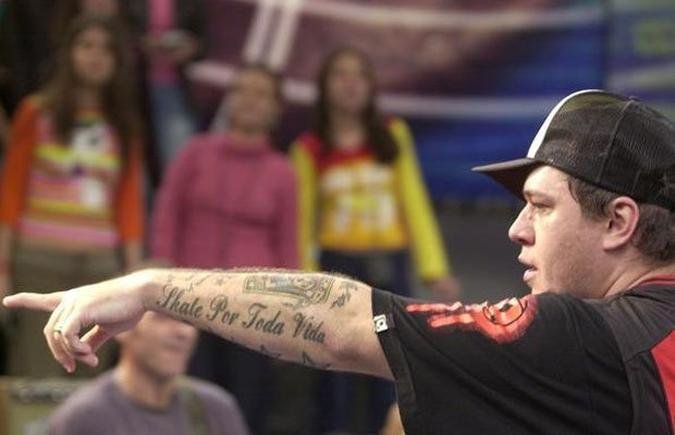 Chor�o foi o �nico a integrar todas as forma��es do Charlie Brown Jr.(foto: Z� Paulo Cardeal/TV Globo)