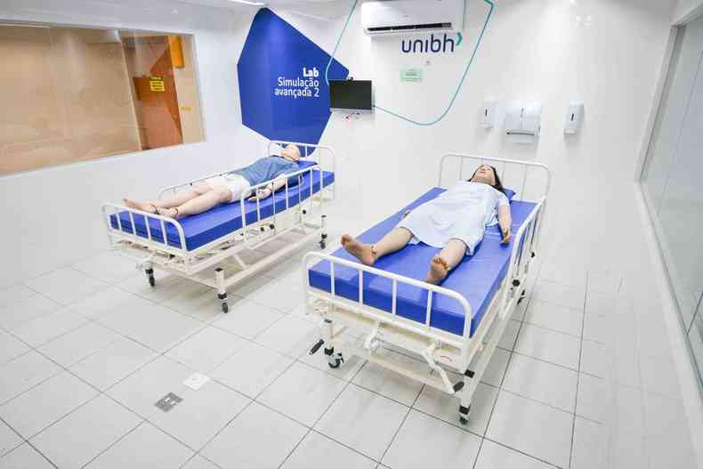 Laboratrio de Simulao Realstica da UniBH.(foto: Divulgao/UniBH)