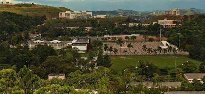 Campus da Federal de Juiz de Fora: calendário acadêmico adiado (foto: (Gabriela Said/ UFJF)) Campus da Federal de Juiz de Fora: calendário acadêmico adiado (foto: (Gabriela Said/ UFJF))
