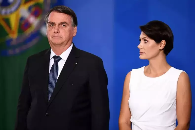 Jair Bolsonaro e Michelle