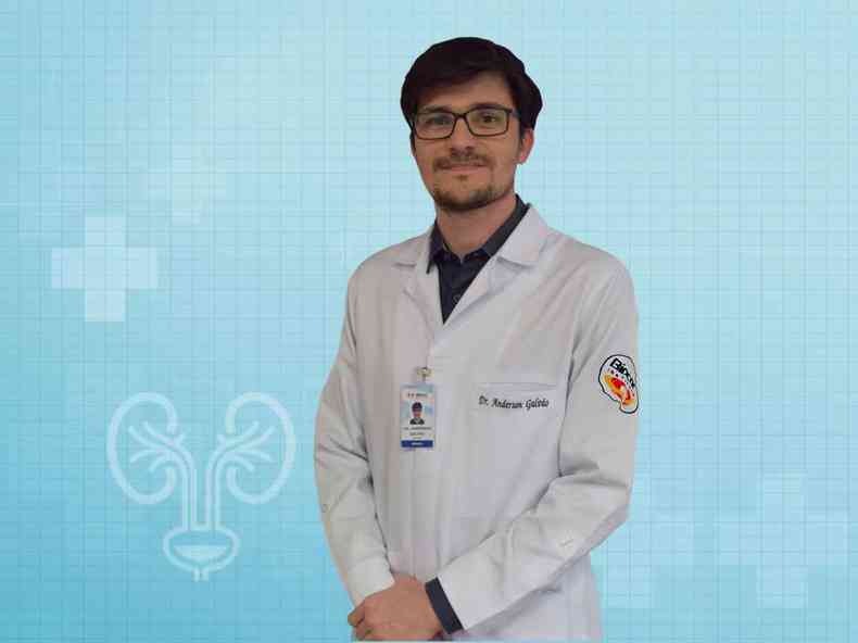 Anderson de Oliveira Galvo  urologista do corpo clnico do Biocor Instituto(foto: Biocor Instituto/divulgao)