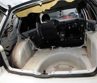 Ve�culo usado no transporte da droga(foto: T�lio Santos/EM/D.A Press)