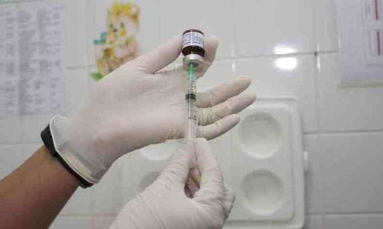 As vacinas esto disponveis nos Centros de Sade de Belo Horizonte(foto: Edsio Ferreira/EM/D.A PRESS - 29/08/2018)