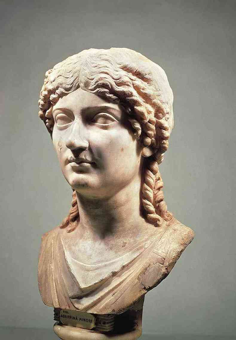 Agrippina era tida como descendente direta de um deus, seu bisav, Augusto(foto: DEA PICTURE LIBRARY)