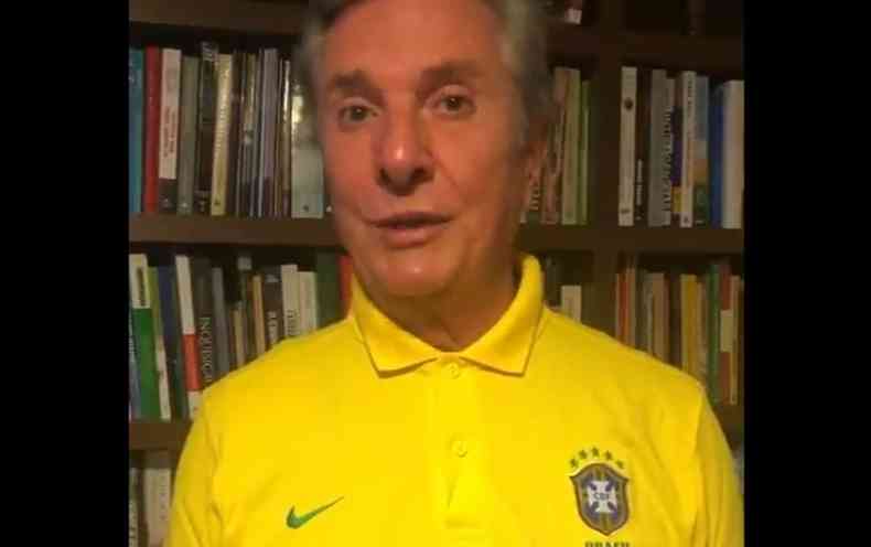 Collor disse que estar ao lado de Bolsonaro na cerimnia de hasteamento da bandeira do Brasil, em Braslia, neste 7 de setembro