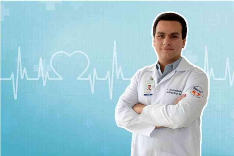 Dr. Lucas Borges é cardiologista do Biocor Instituto. Divulgação/Biocor(foto: Biocor/Divulgação)