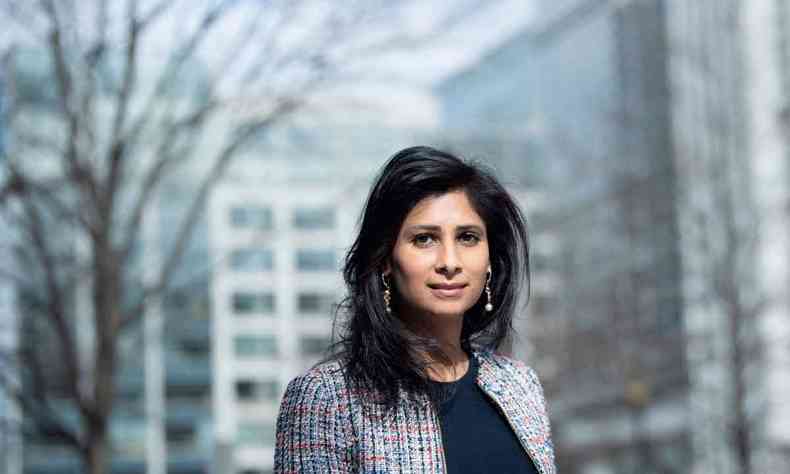 Gita Gopinath, vice-diretora Fundo Monetrio Internacional (FMI), animada com os indicadores econmicos do Brasil