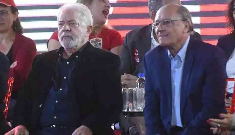 Lula e Alckmin em Uberlndia