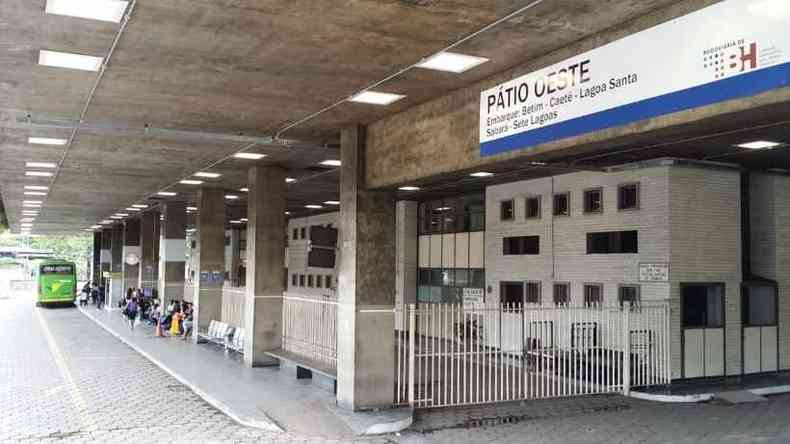 Terminal de embarque Oeste da Rodoviria ter passagens metropolitanas e intermunicipais mais caras(foto: Paulo Filgueiras/EM/D.A.Press)